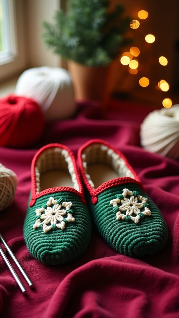 festive seasonal footwear