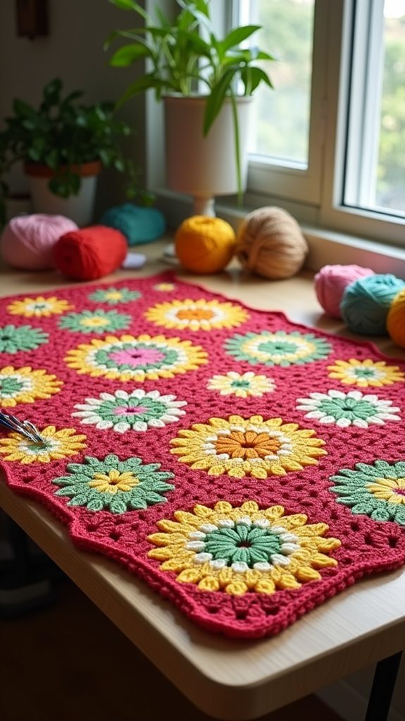 floral design pattern change