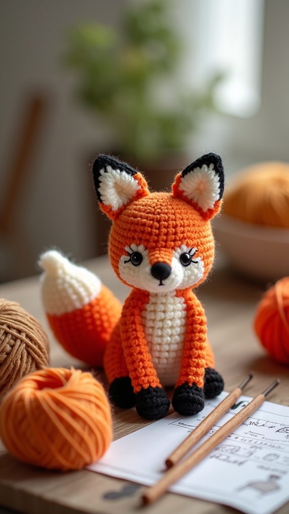 fox appliqu clothing design