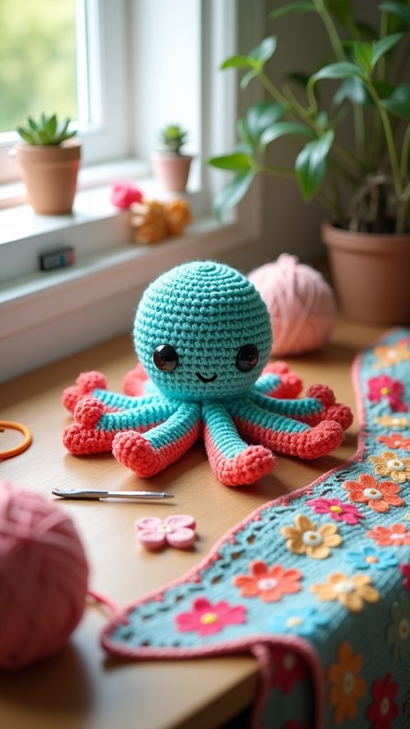 friendly charismatic octopus companion