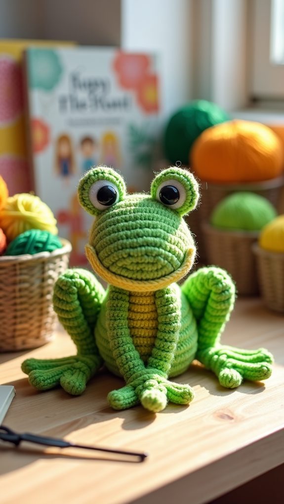frog shaped doorstop accessory