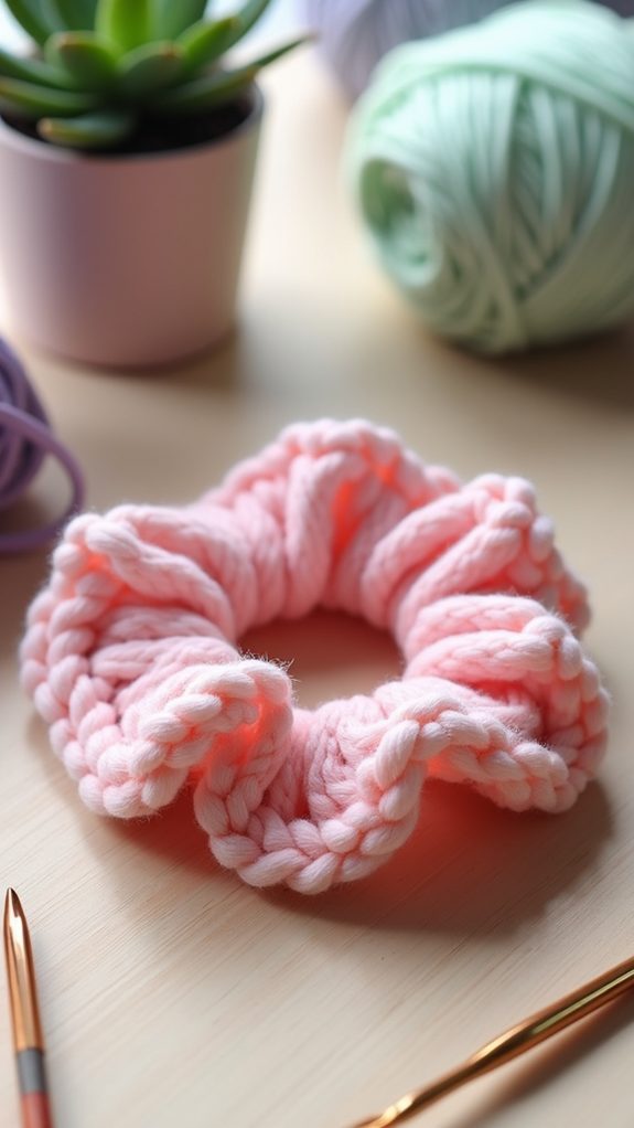 gentle blush hair accessory