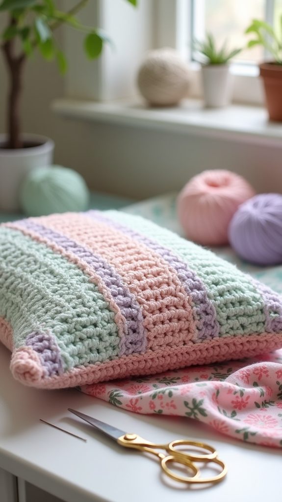 gentle color palette selection