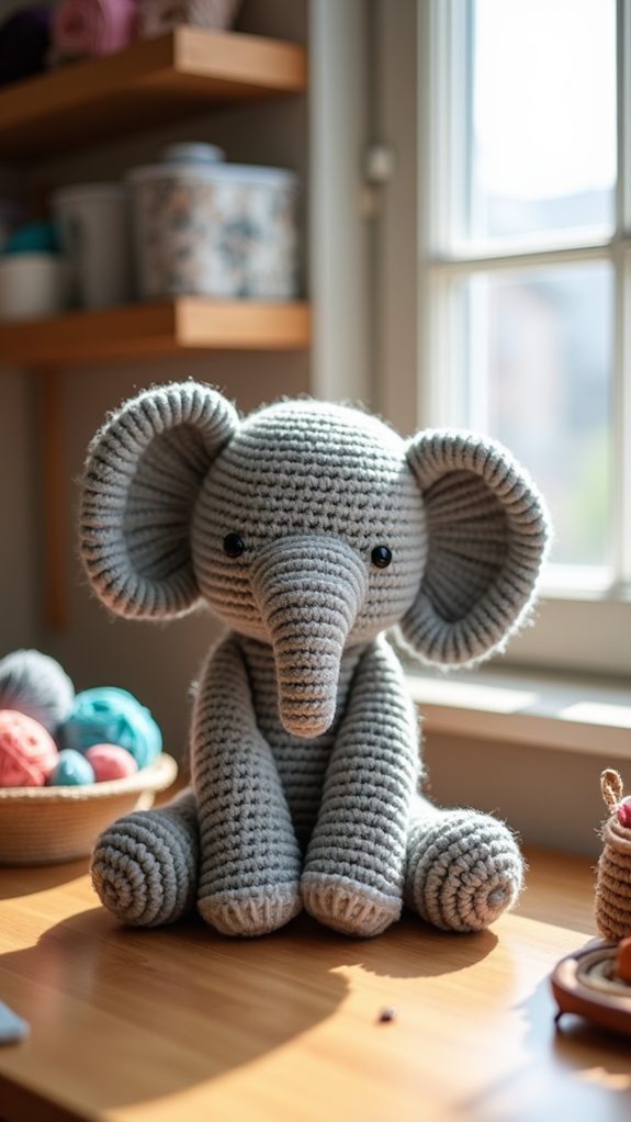 giant plush elephant toy