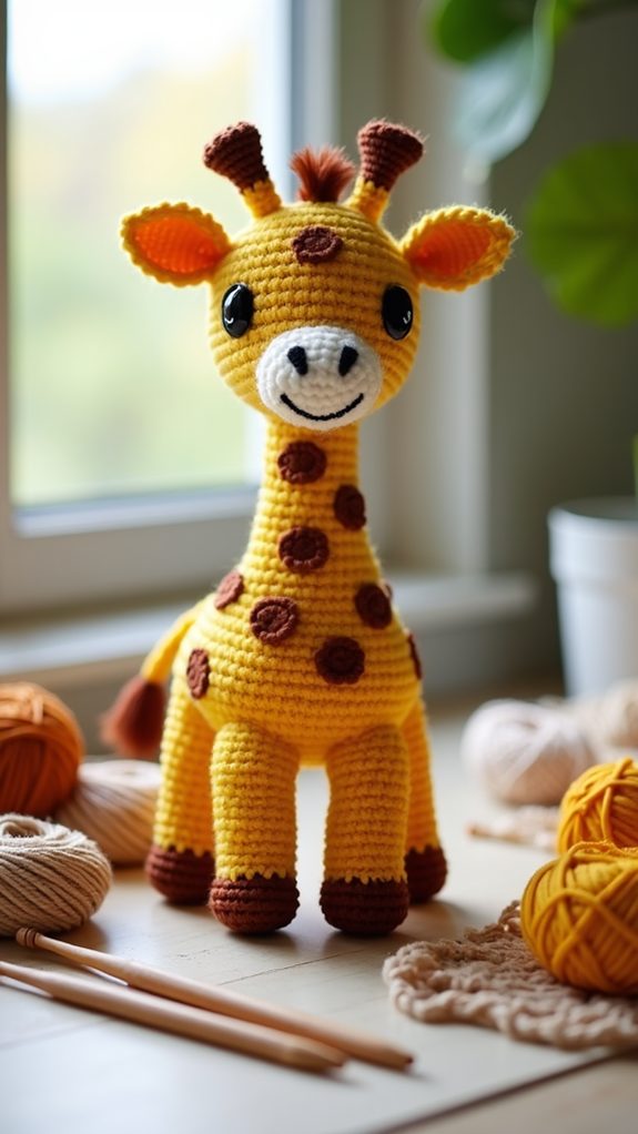 giraffe crochet pattern guide