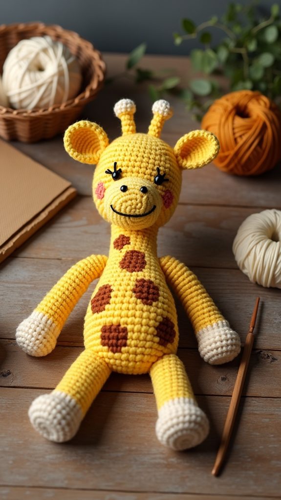 giraffe themed dress up items