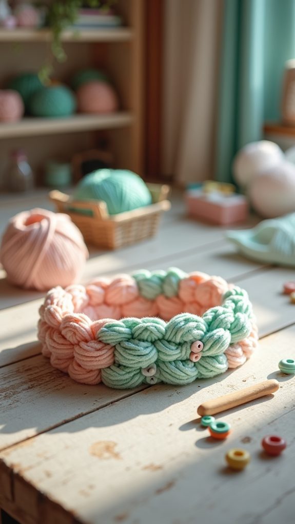 handmade crochet headband collection