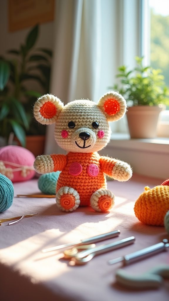 handmade crochet plushies collection
