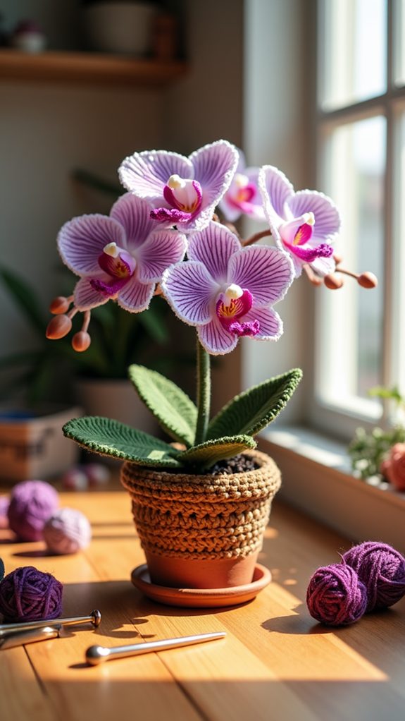 handmade indoor flower decor