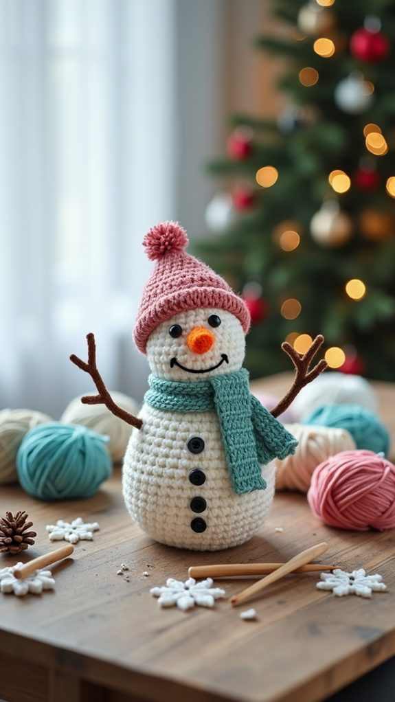 holiday snowman decoration set
