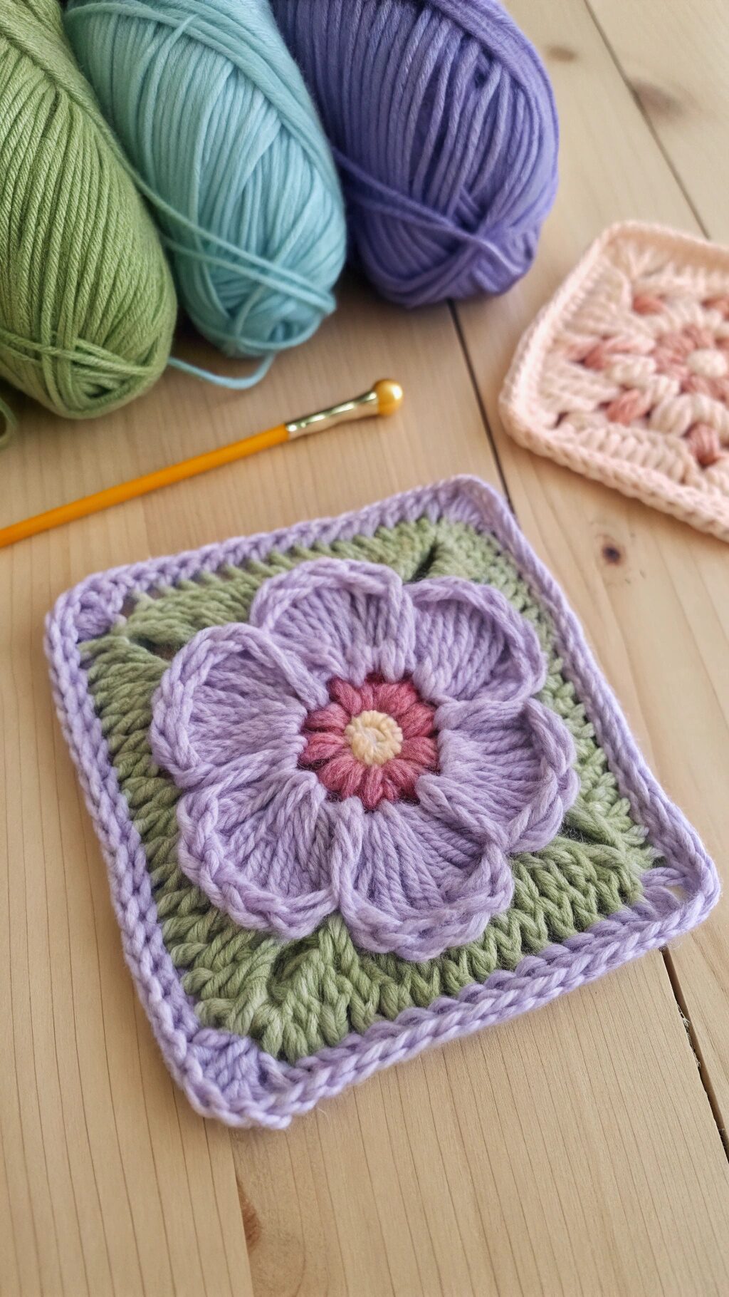 Soft Lavender Square