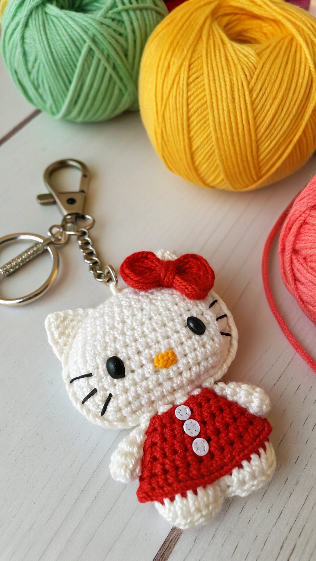 Hello Kitty Keychain Pattern