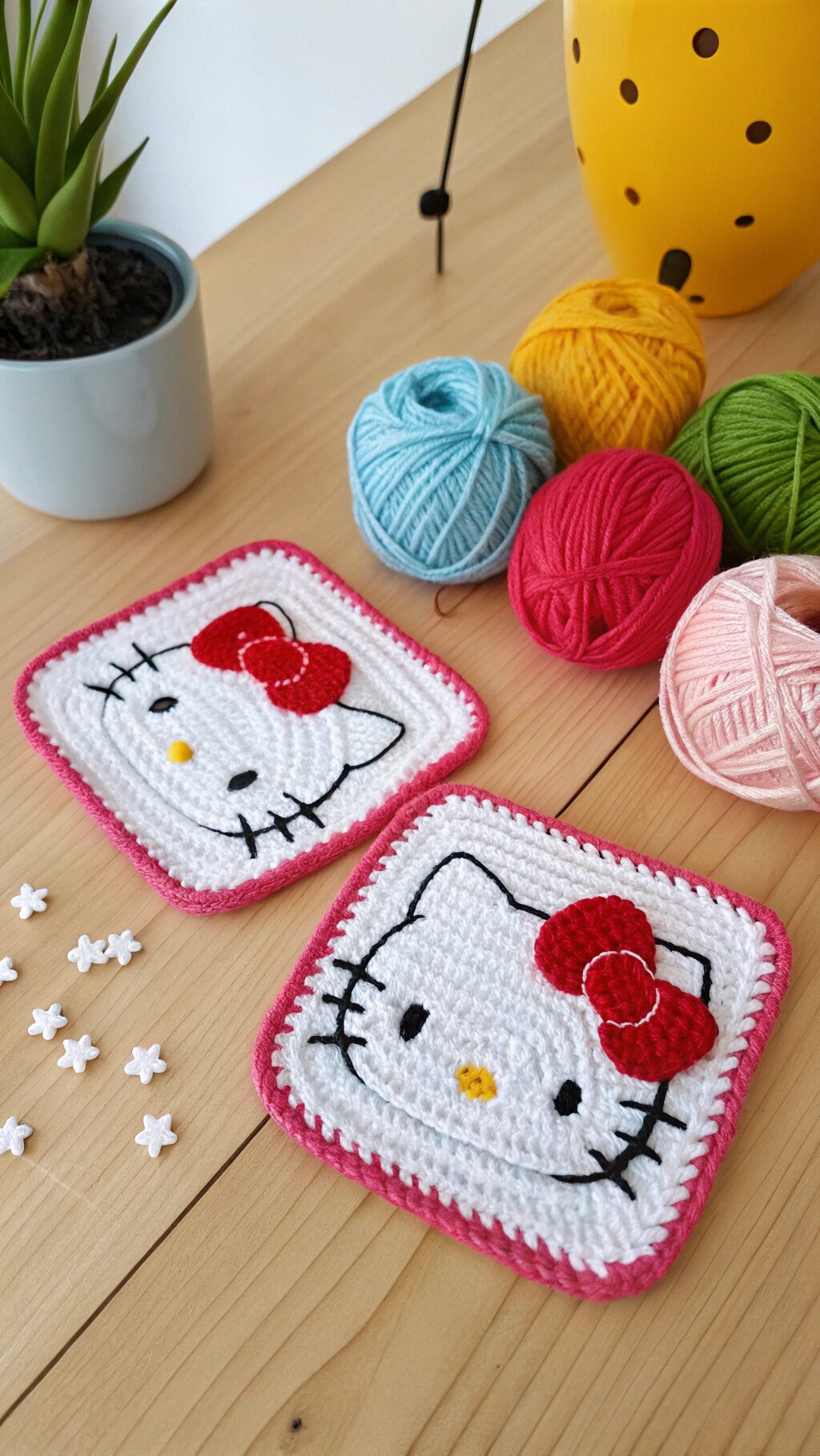 Hello Kitty Coasters