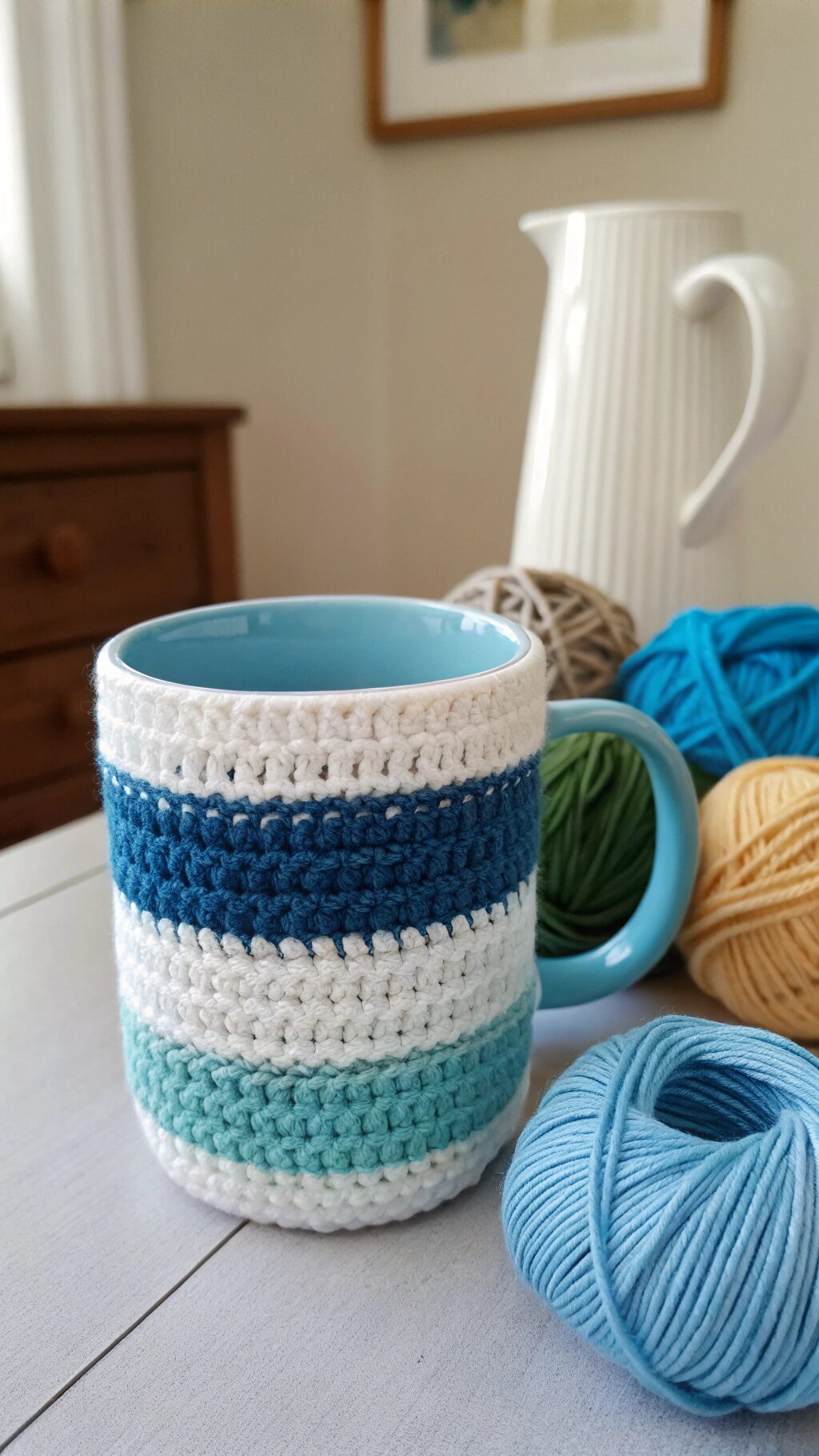 Striped Color Block Cozy