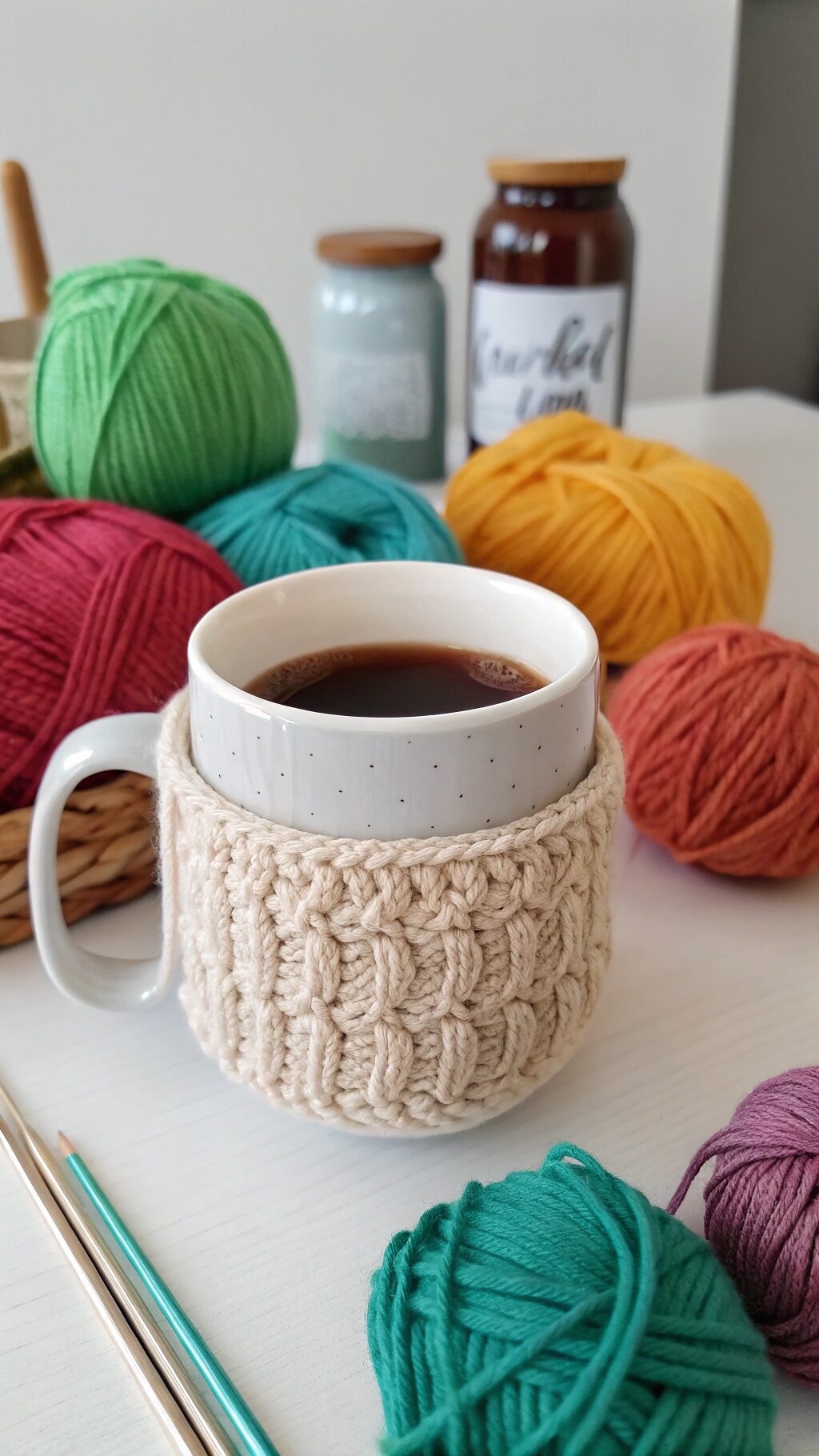 Rustic Chunky Yarn Cozy