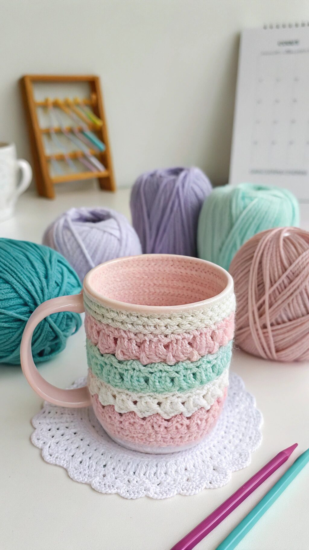 Cozy in Bright Pastels