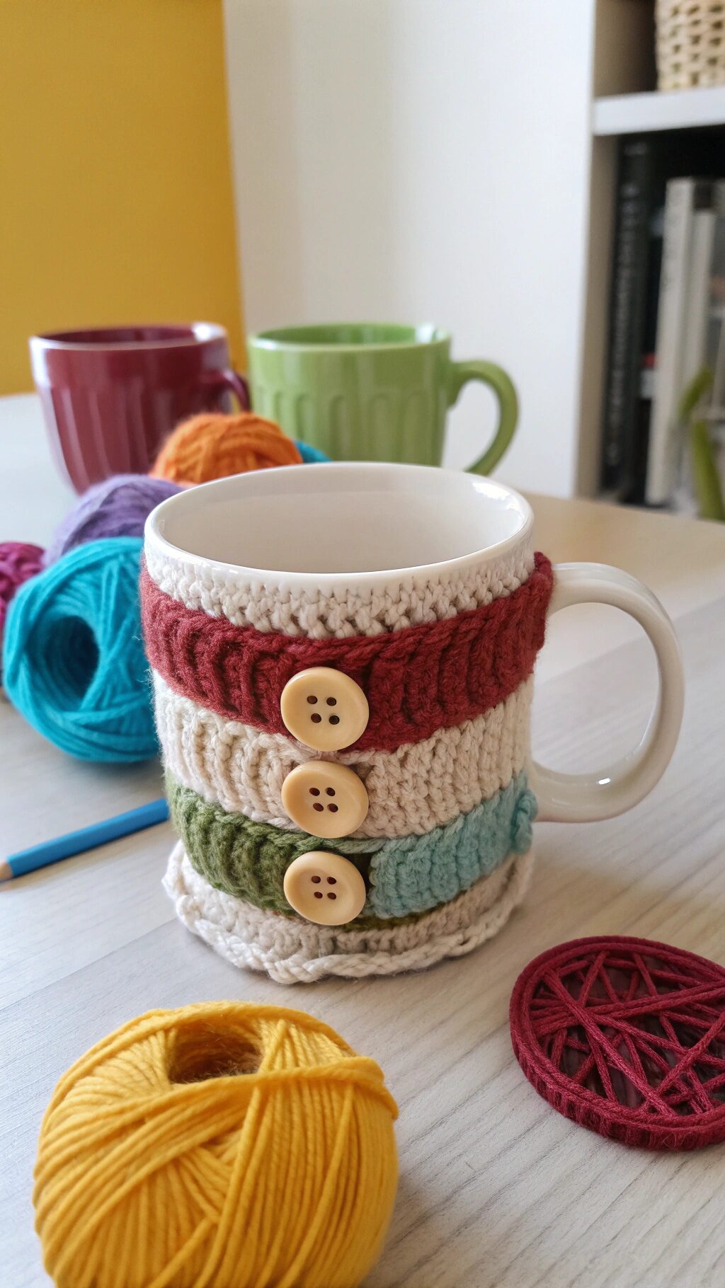 Cozy With Button Closure