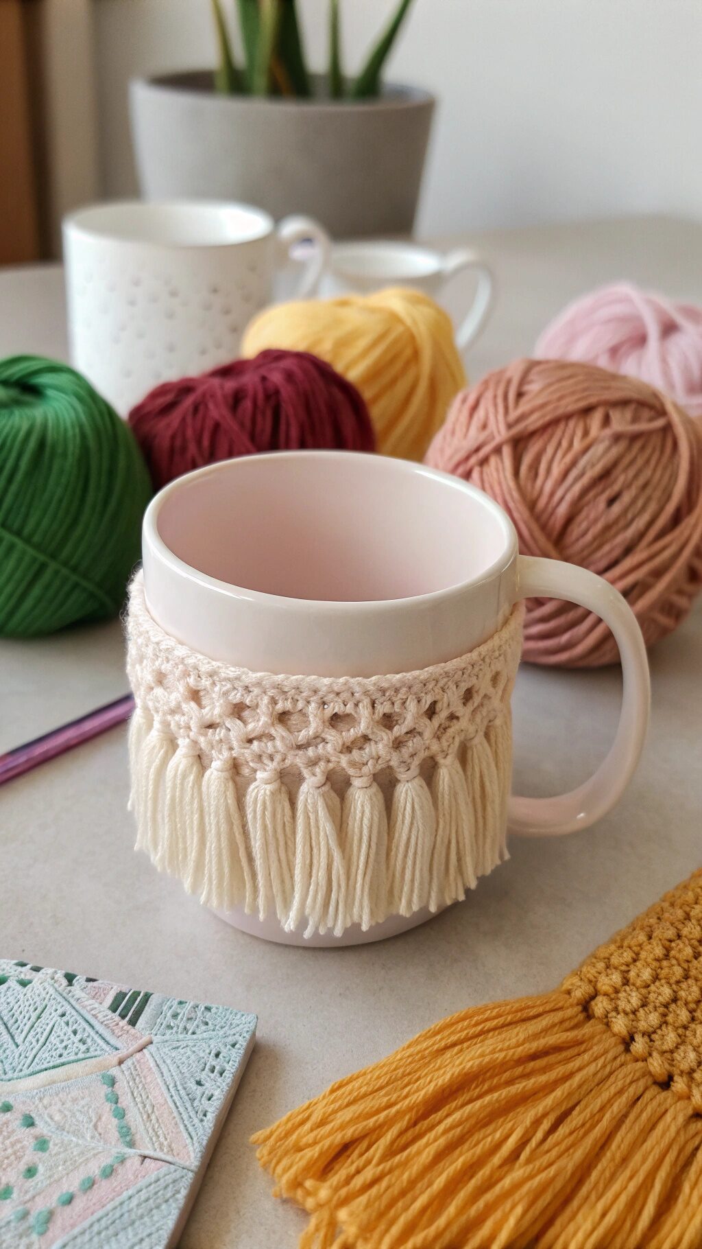 Cozy With Fringe Detail
