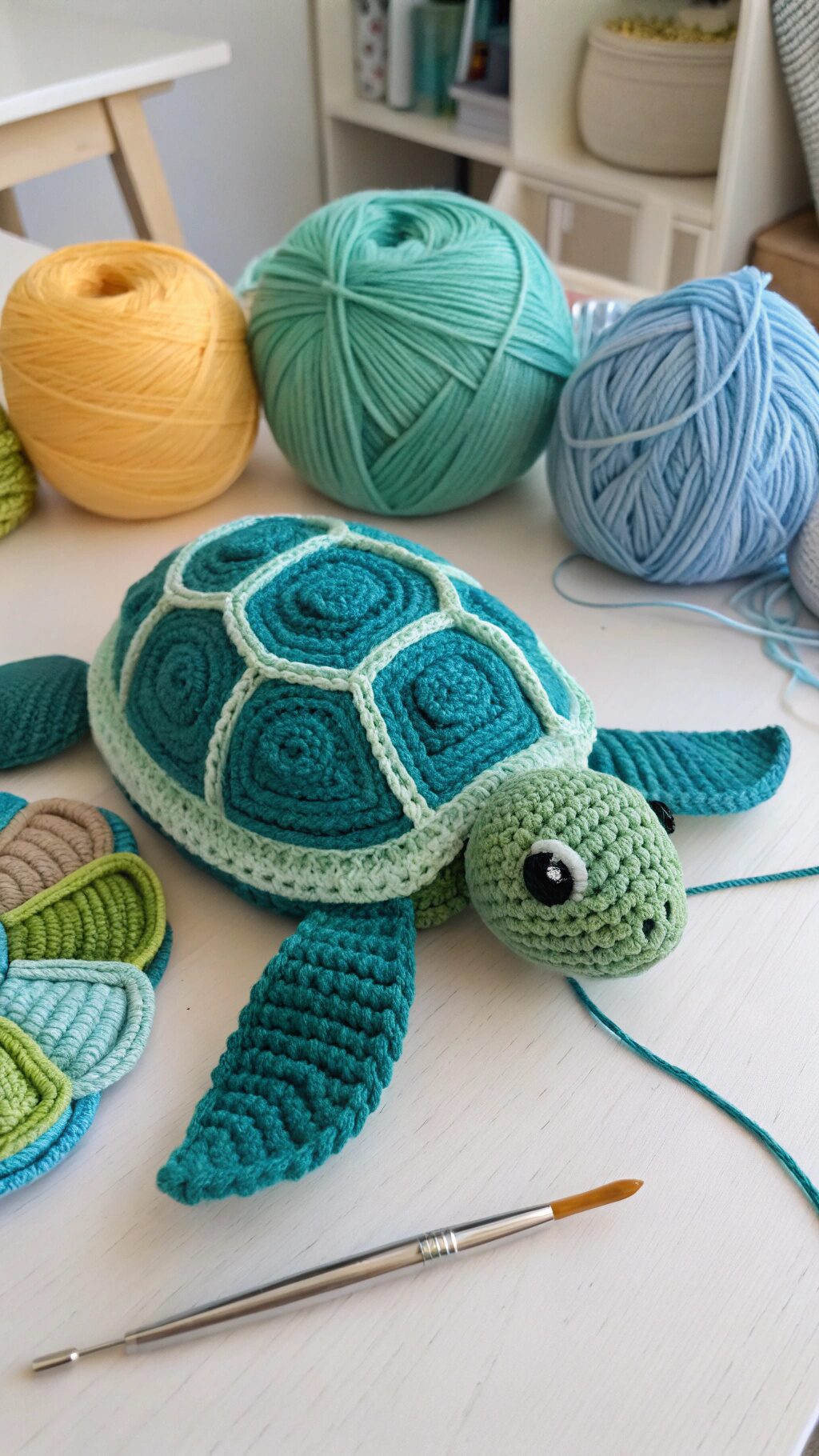 Classic Crochet Sea Turtle