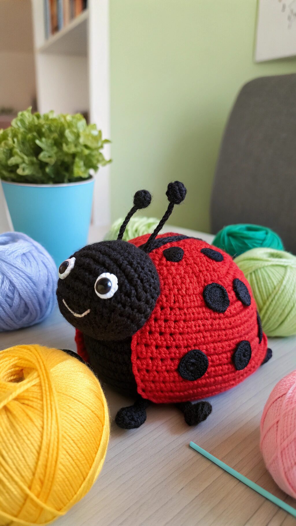 Tiny Ladybug Softie