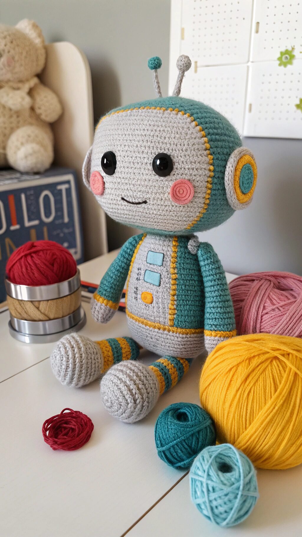 Fun Robot Plushie