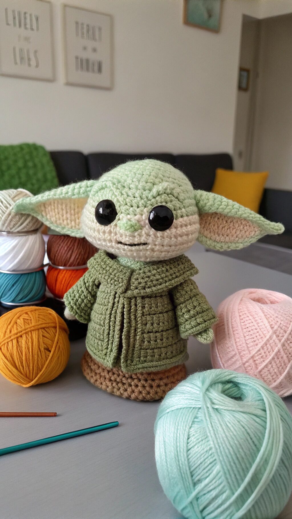 Cuddly Baby Yoda