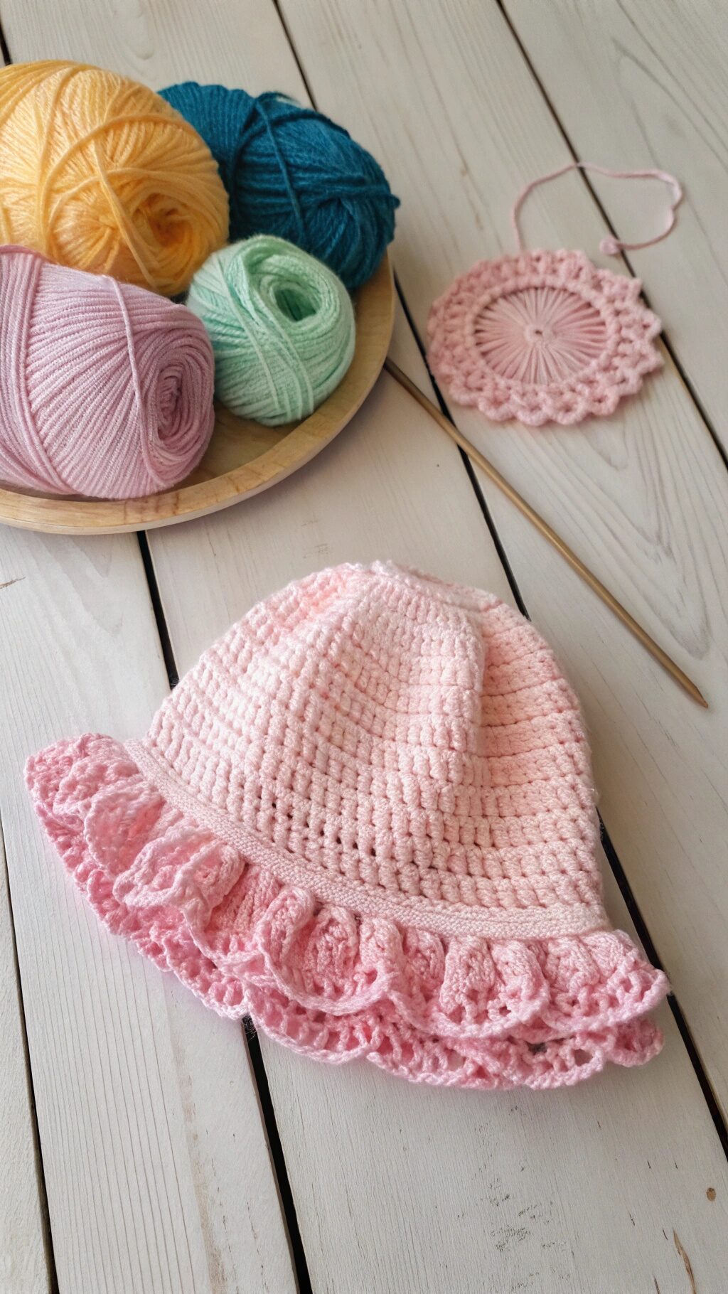 Baby Ruffle Hat
