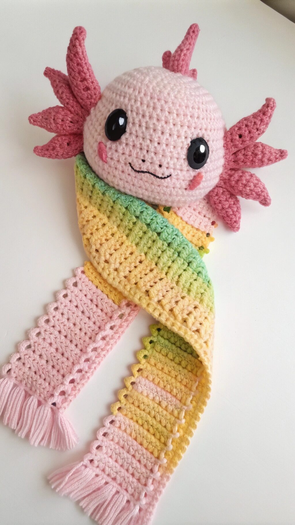 Axolotl Scarf Pattern