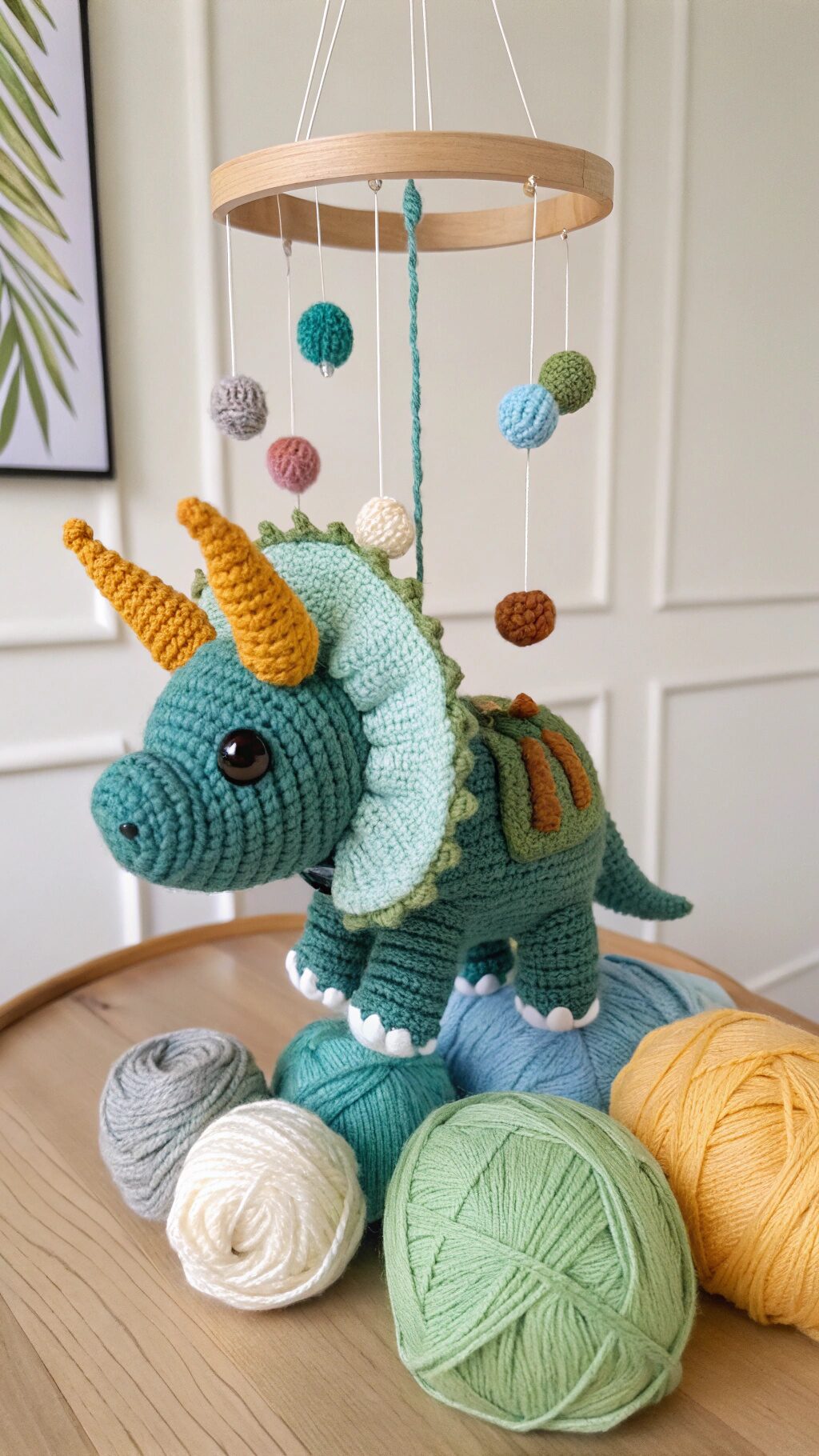 Triceratops Mobile Pattern