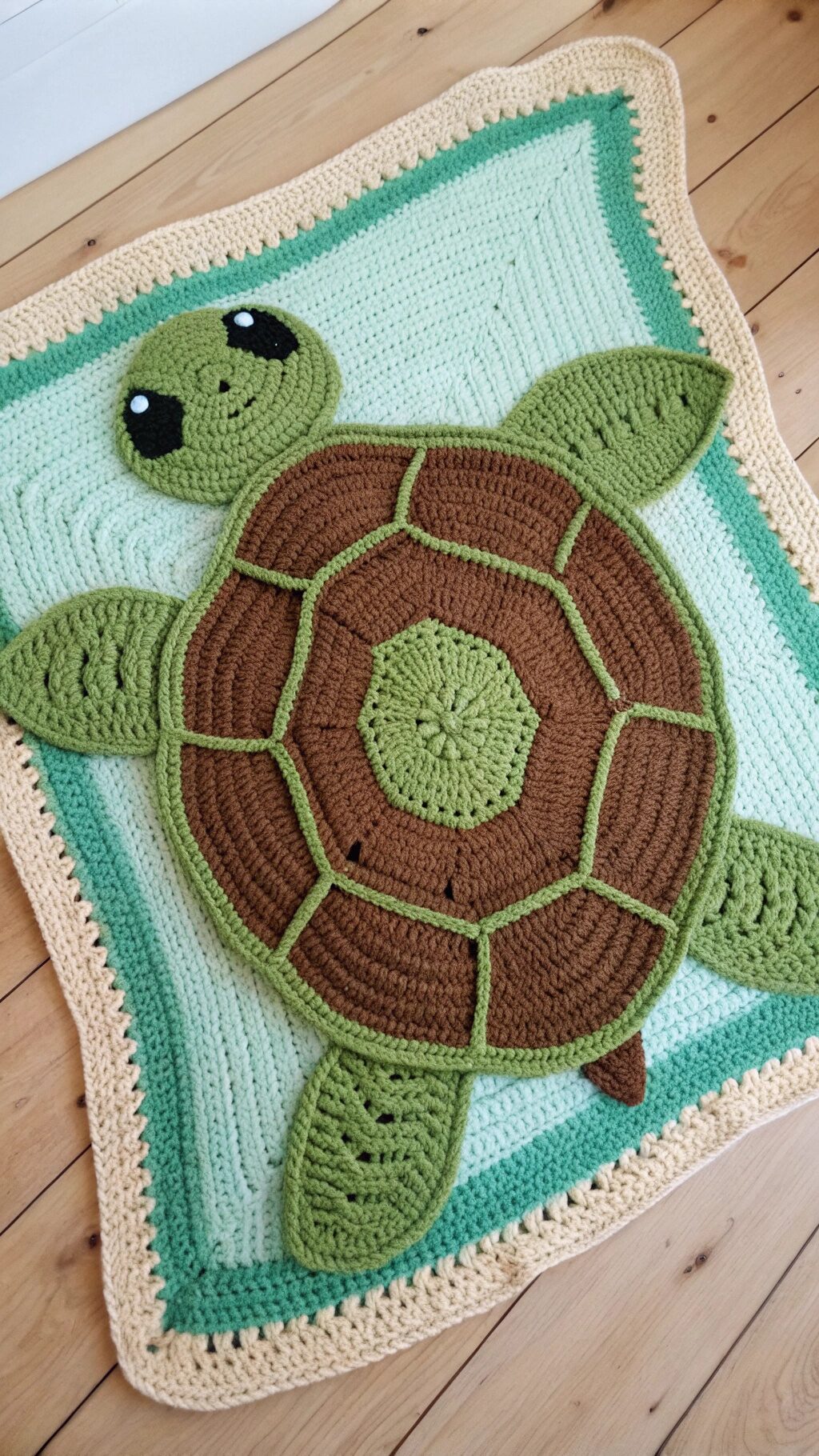 Turtle Lovey Blanket