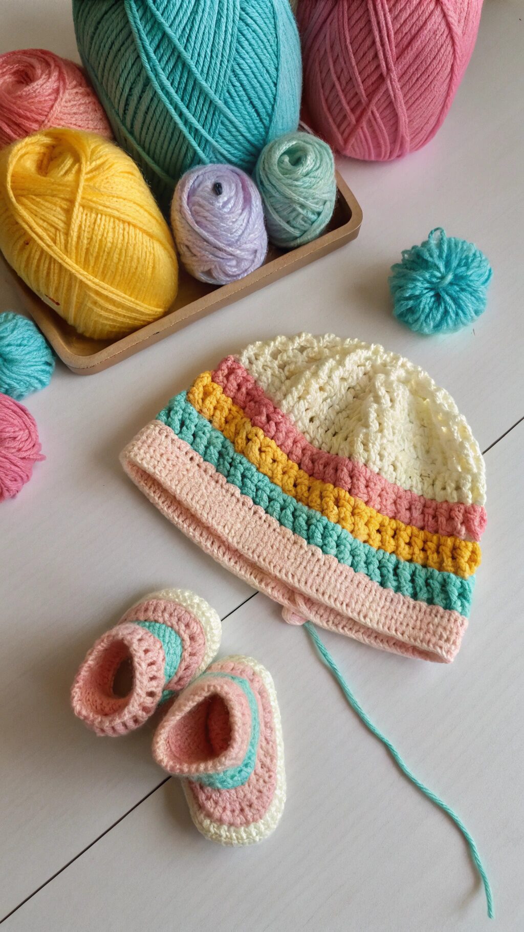 Adorable Crochet Baby Sets
