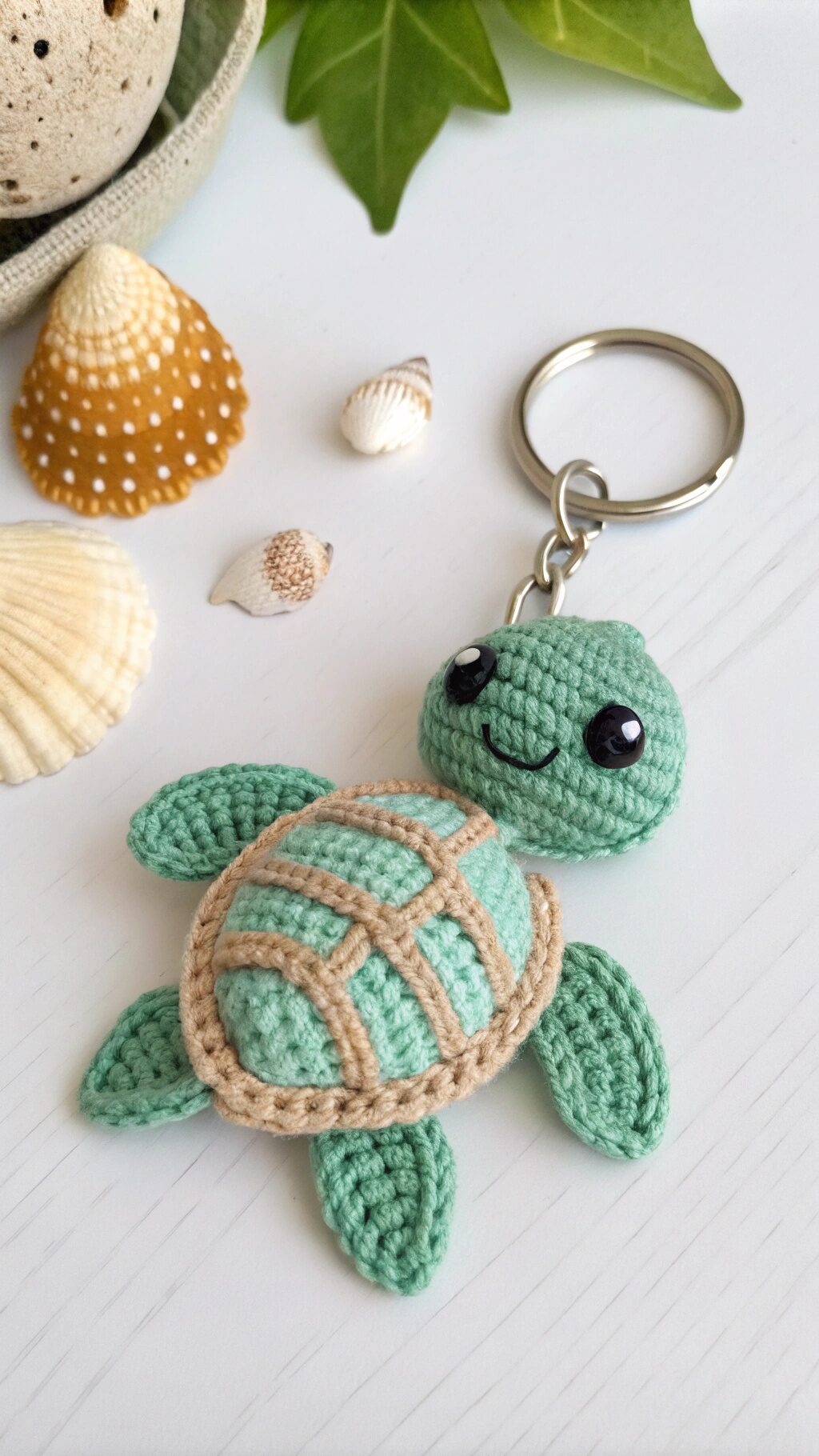 Baby Turtle Keychain