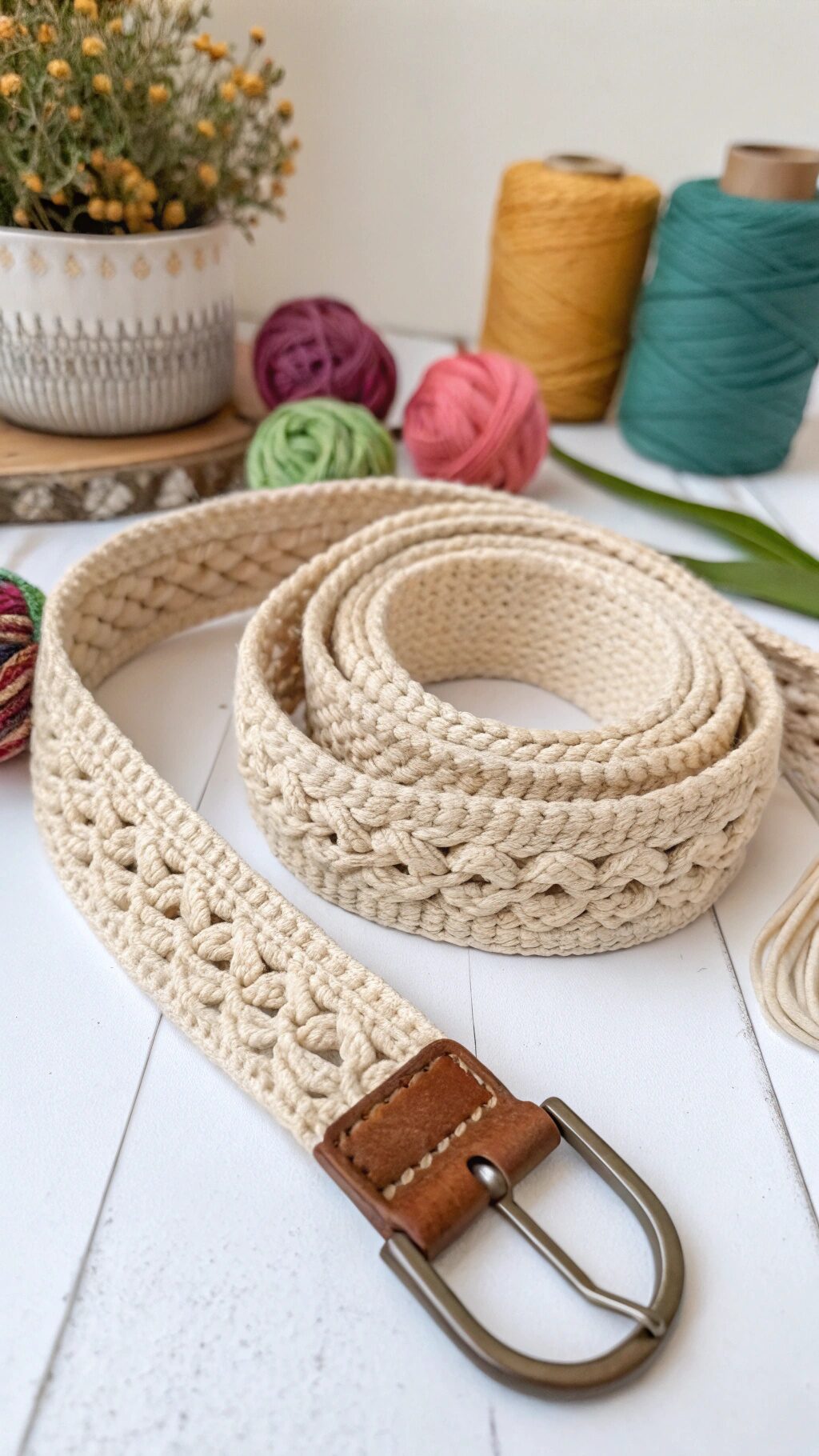 Eco-Friendly Cotton Belt