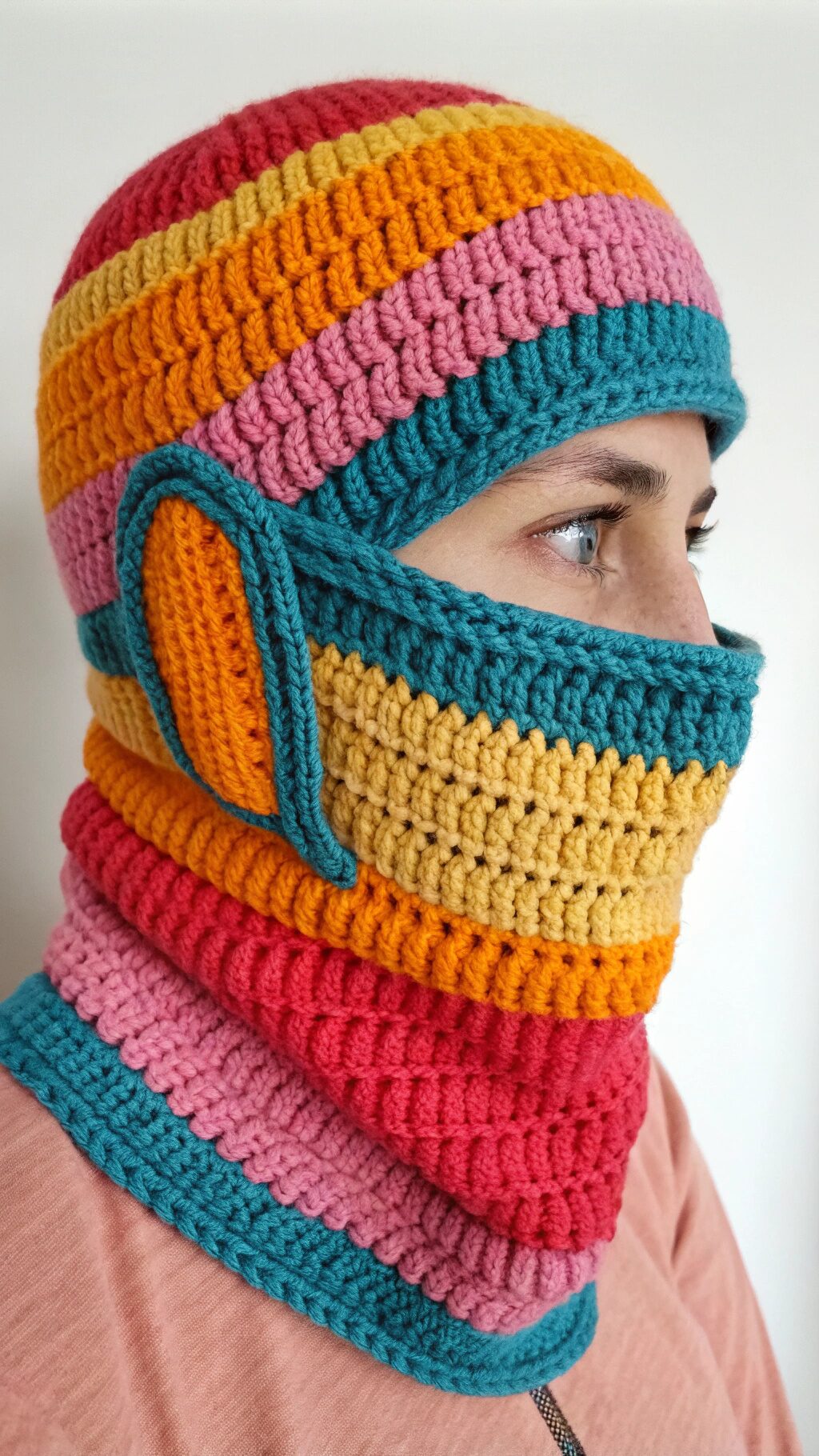 Color Block Balaclava
