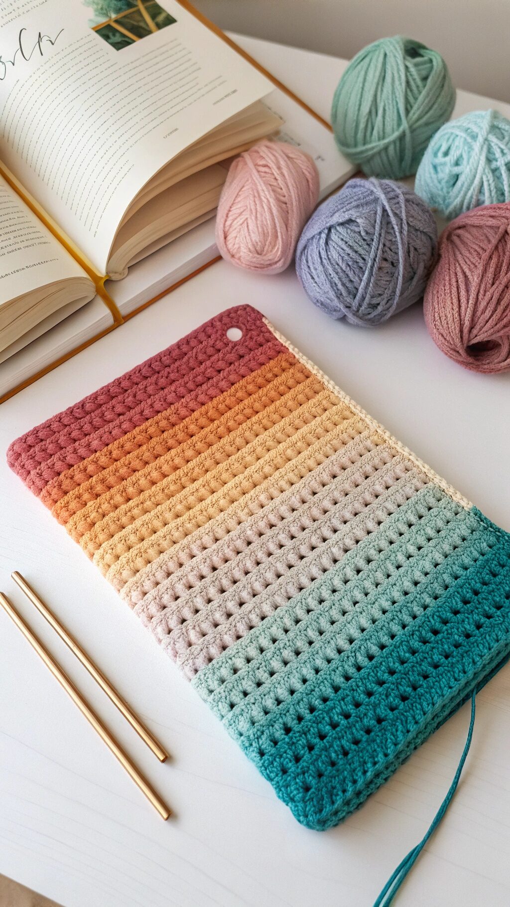 Ombre Color Fade Sleeve