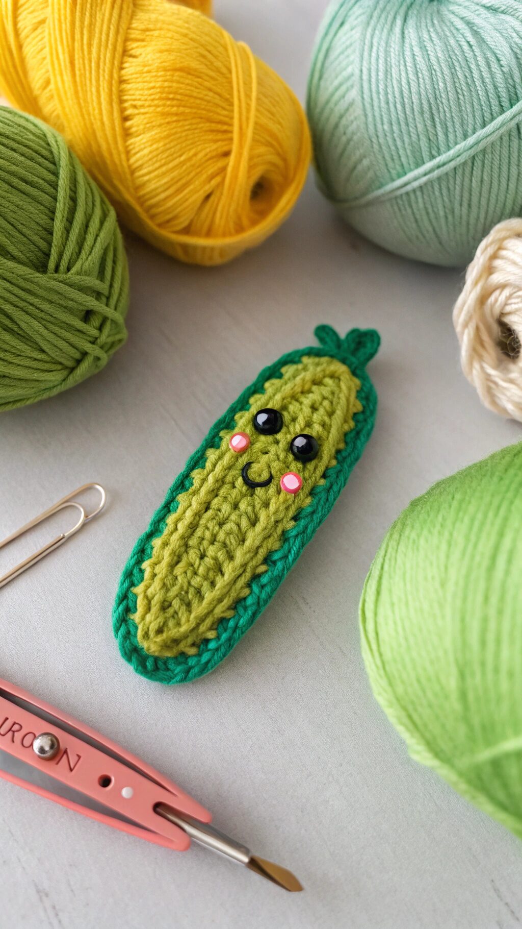 Pickle Hair Clip Pattern
