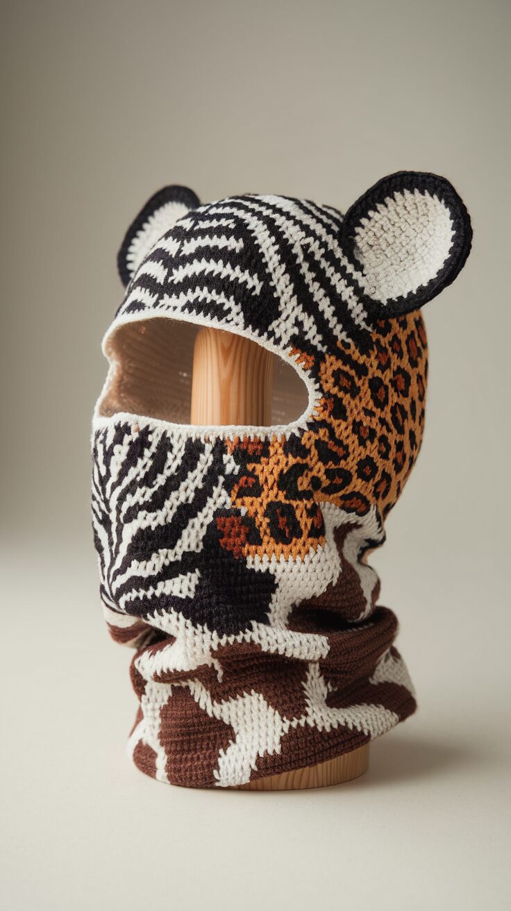 Animal Print Balaclava