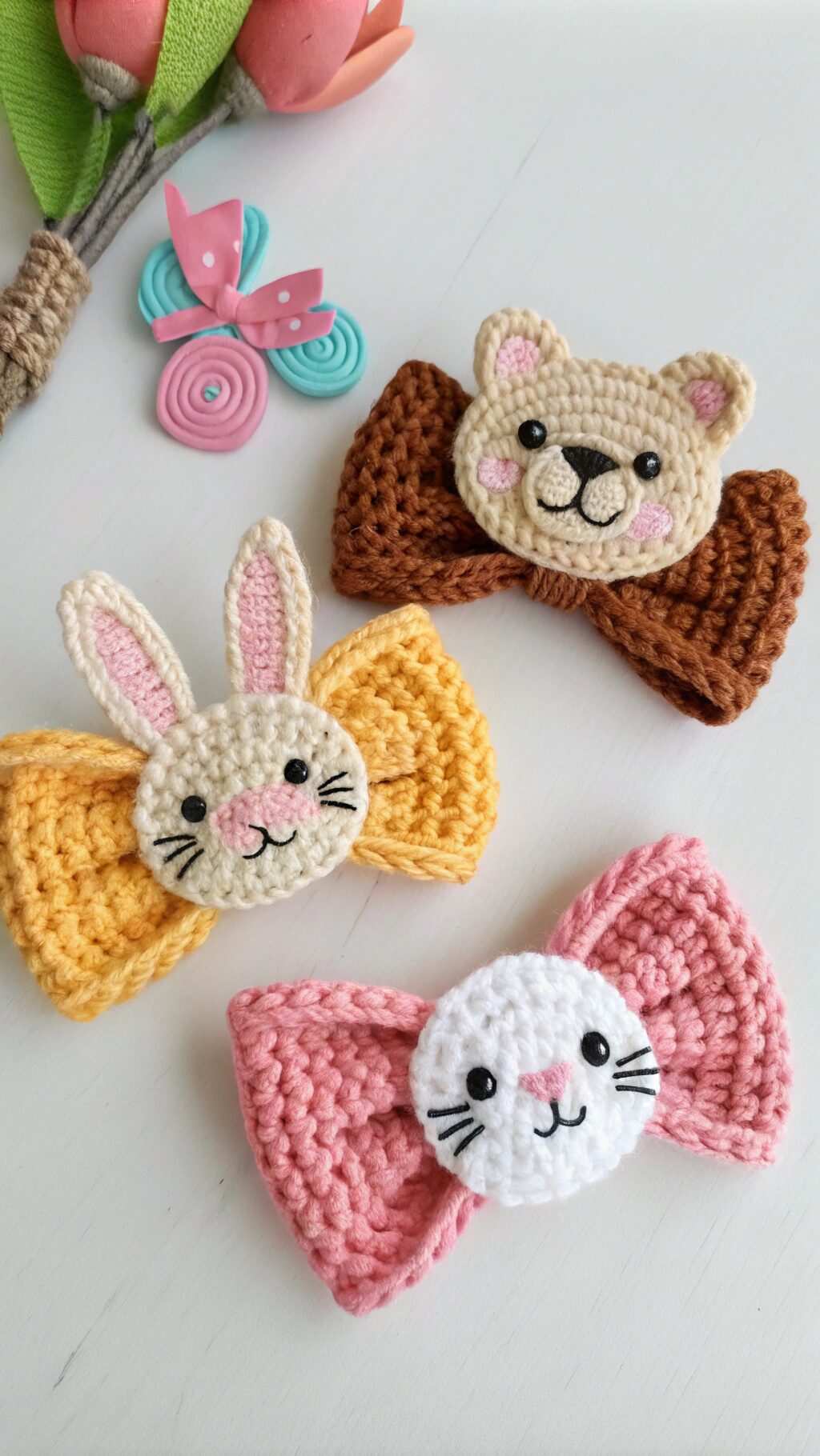 Whimsical Animal Bows