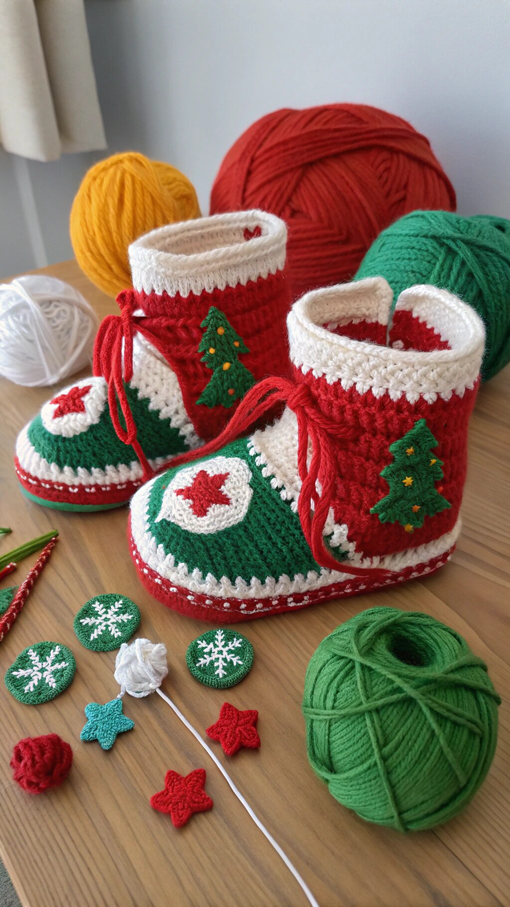 Holiday-Themed Booties