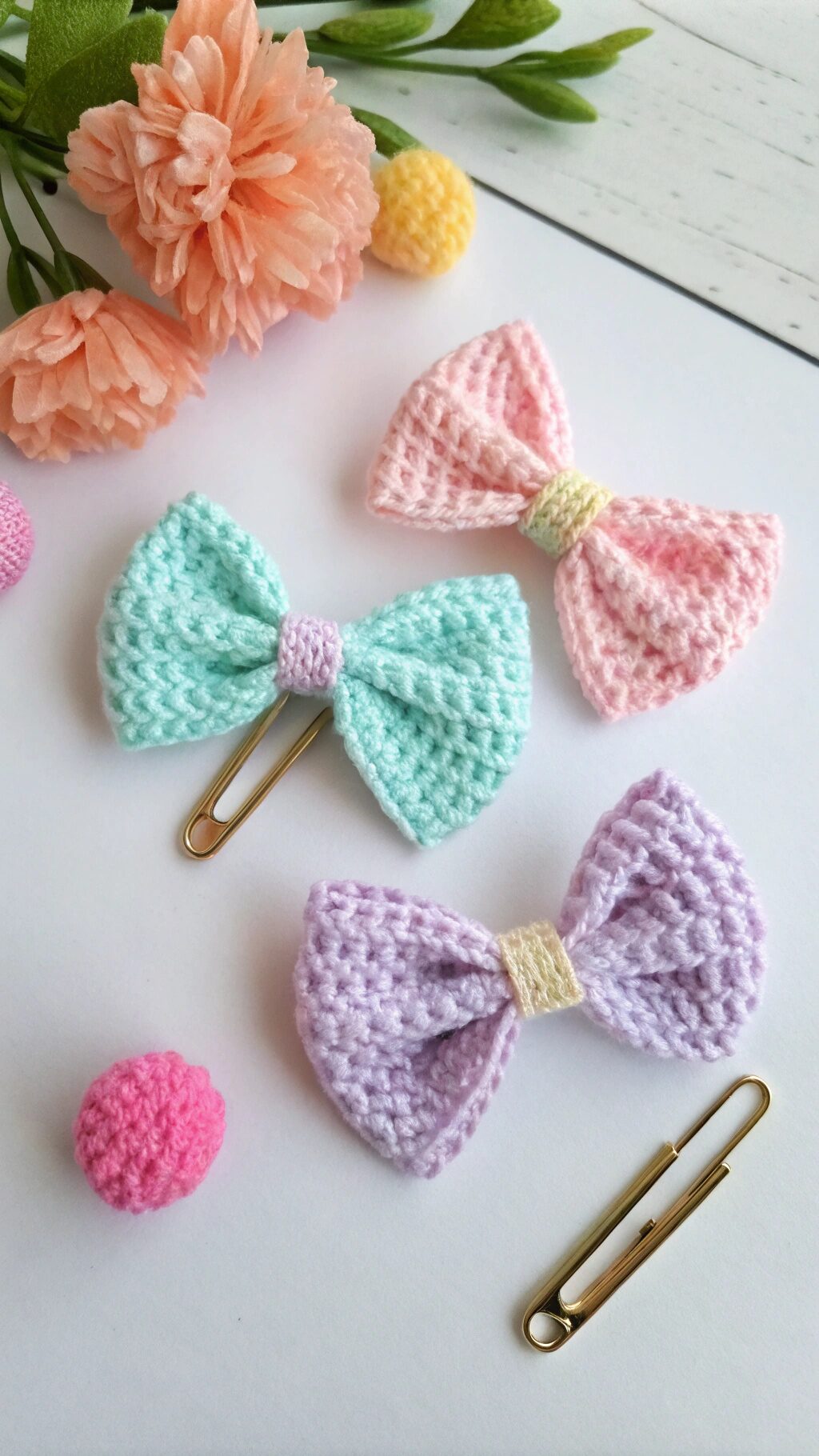 Bow Hair Clips