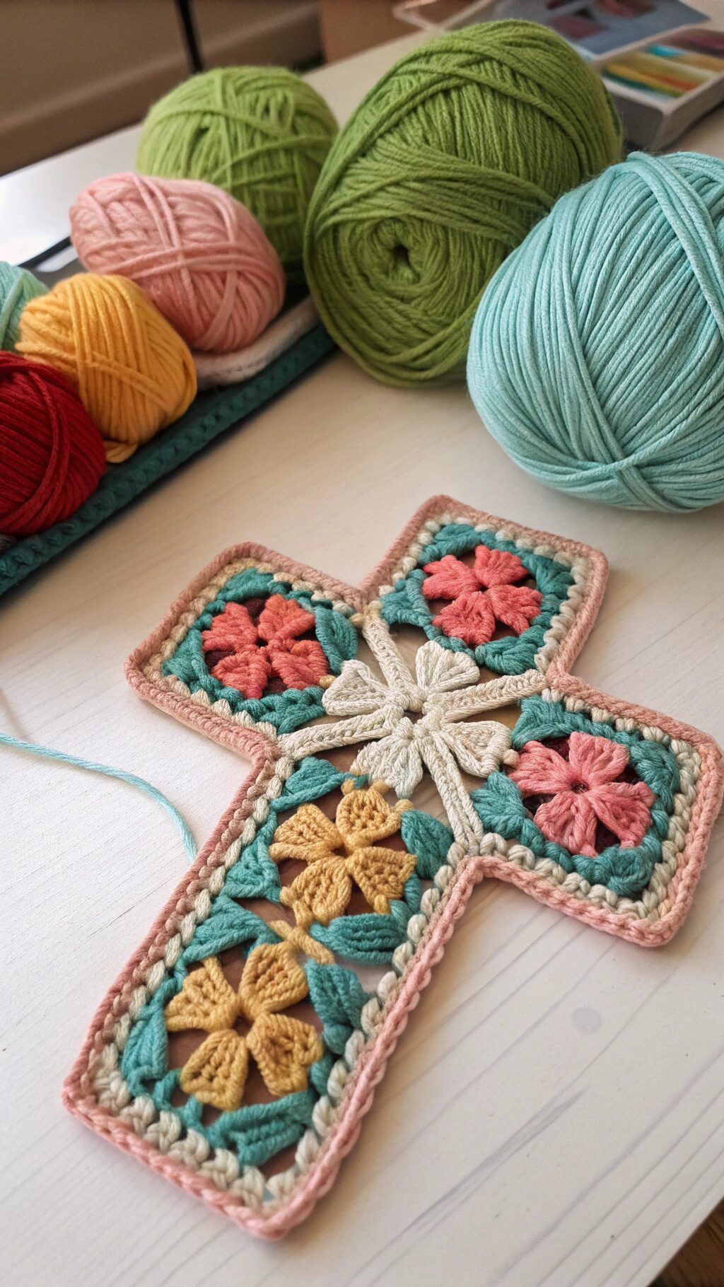Granny Square Cross
