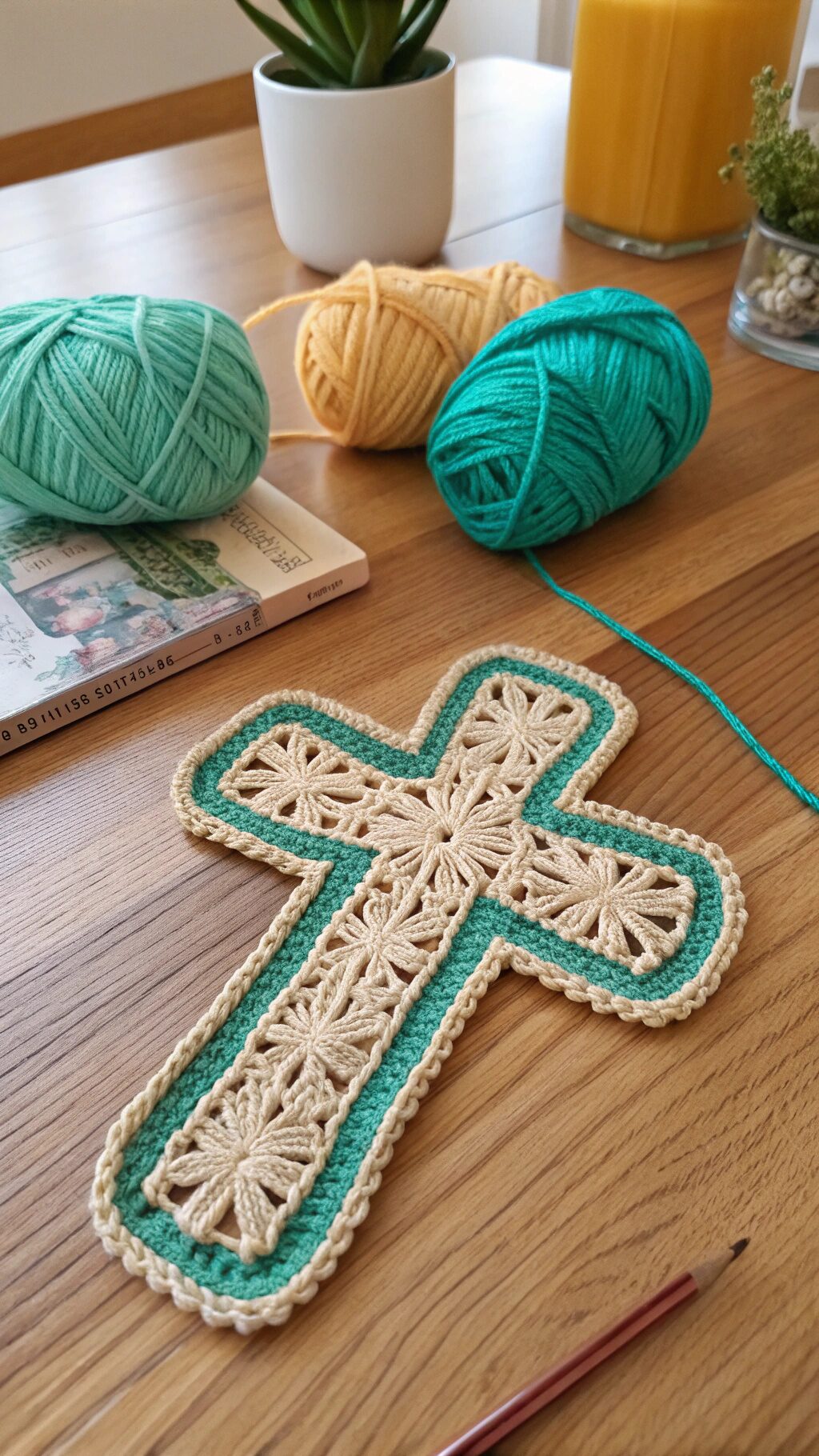 Cross Coaster Pattern