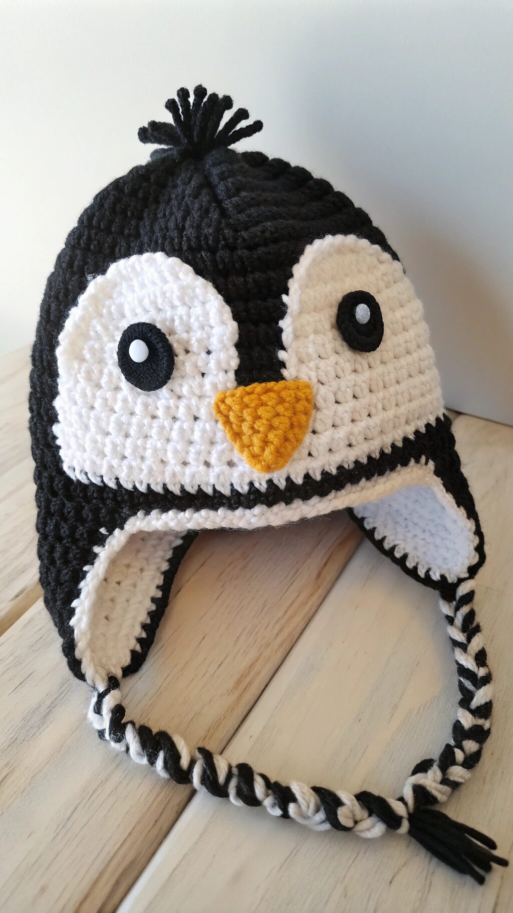 Crochet Penguin Hat