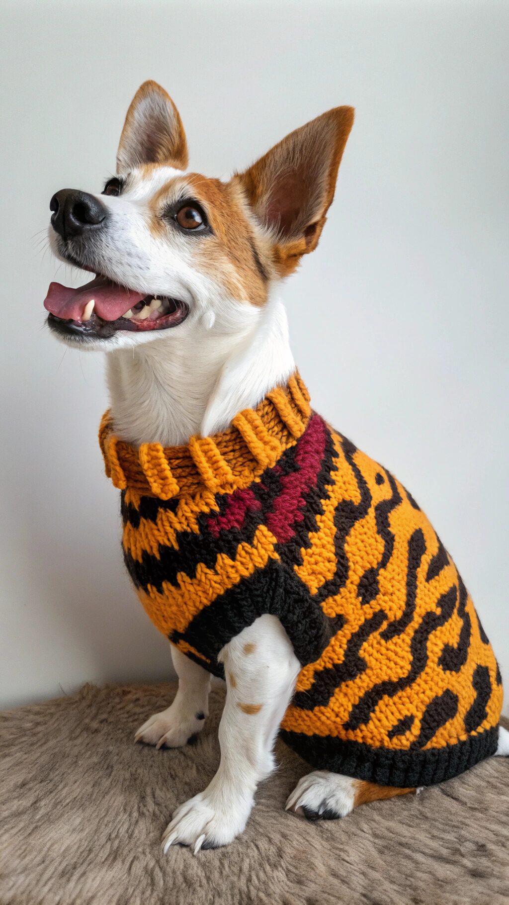 Fun Animal Print Sweater