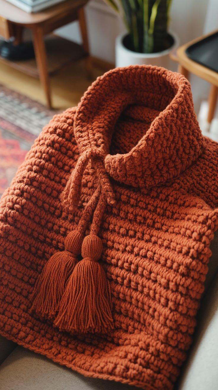 Warm Winter Crochet Shrug