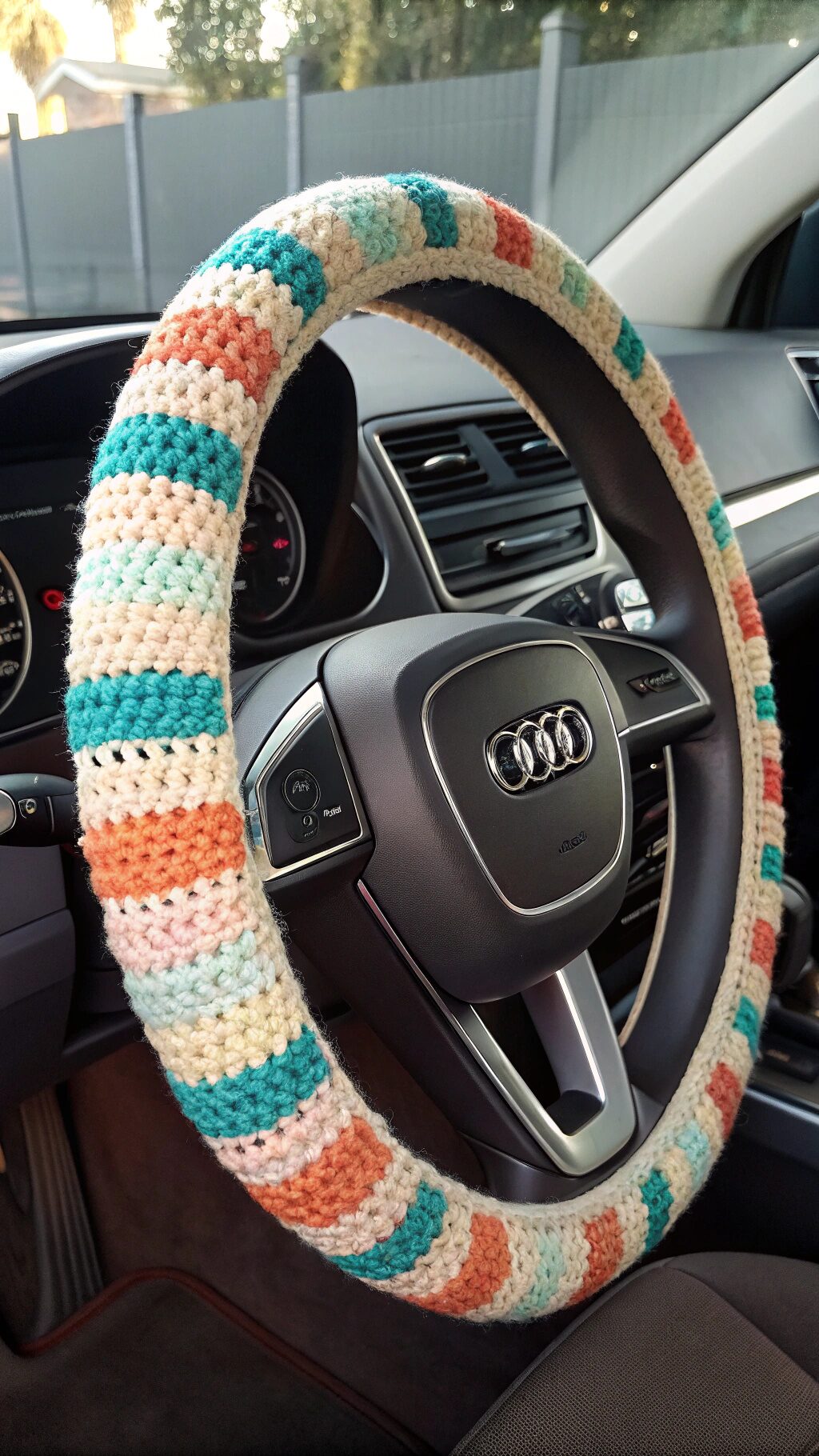 Striped Crochet Covers