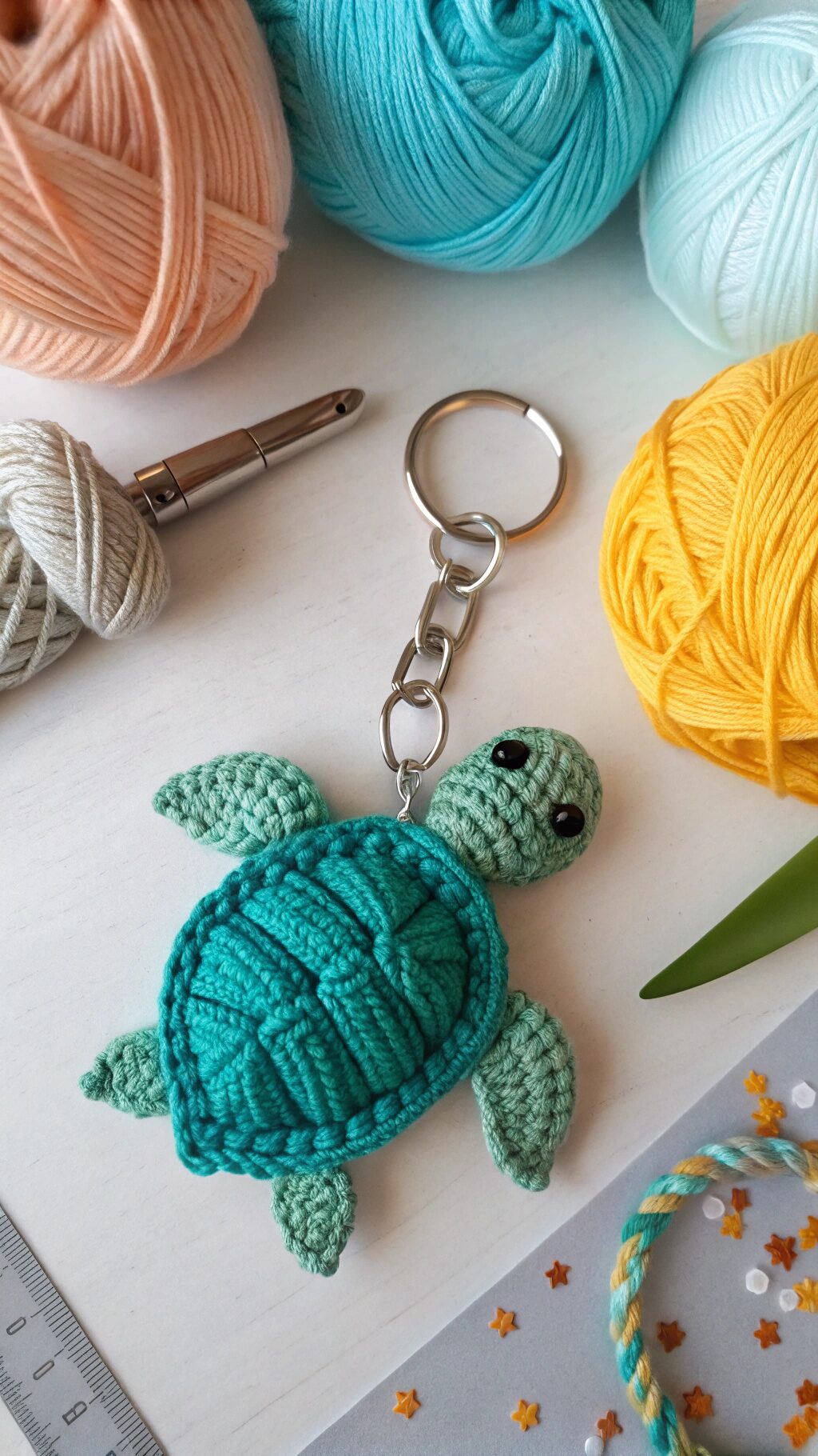 Sea Turtle Keychain