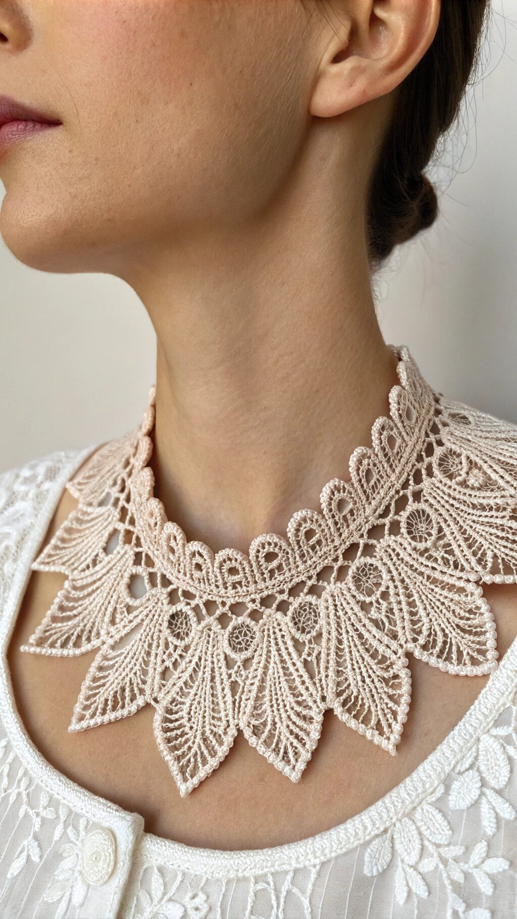 Delicate Lace Collar