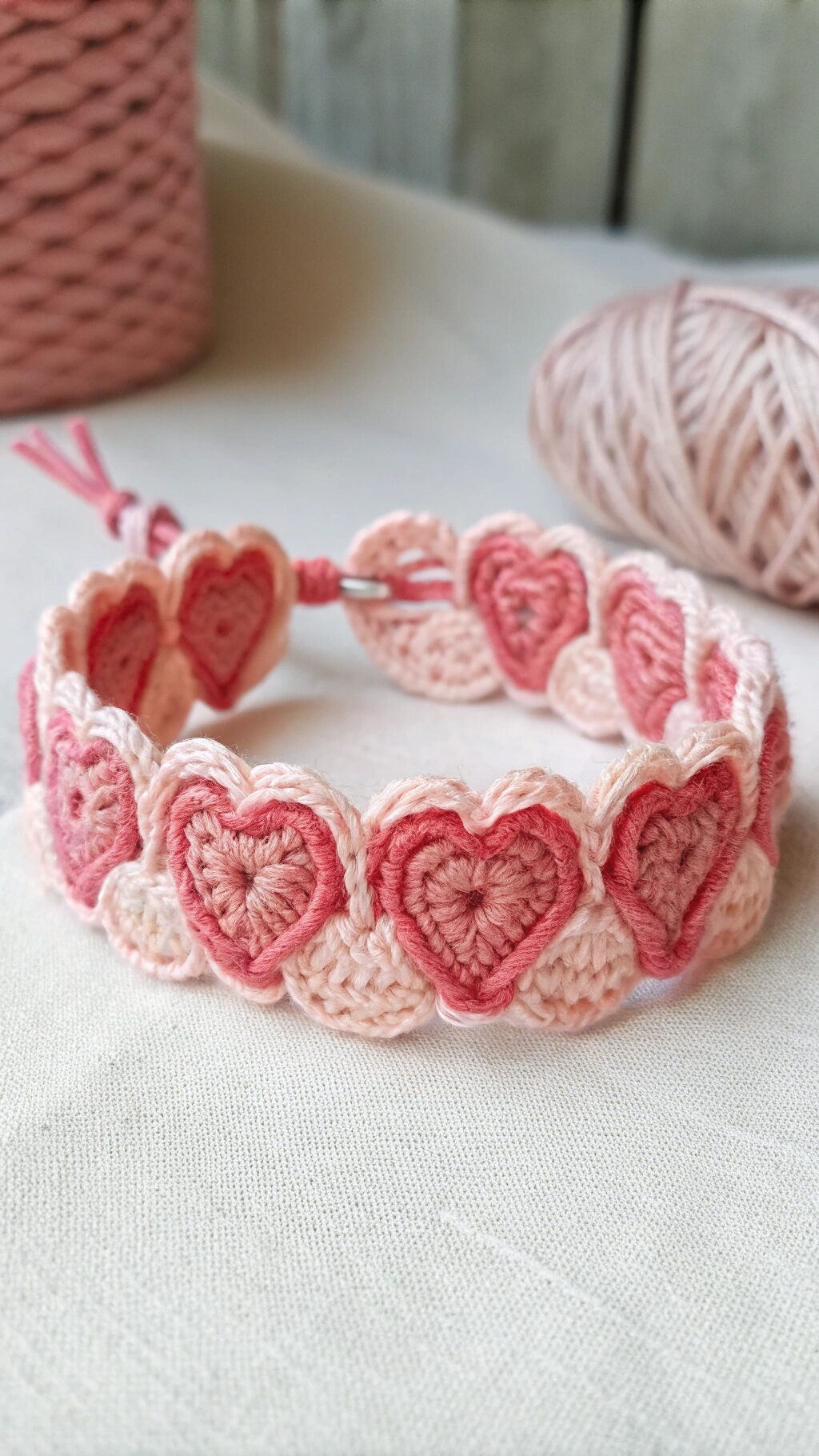 Heart-Shaped Bracelet