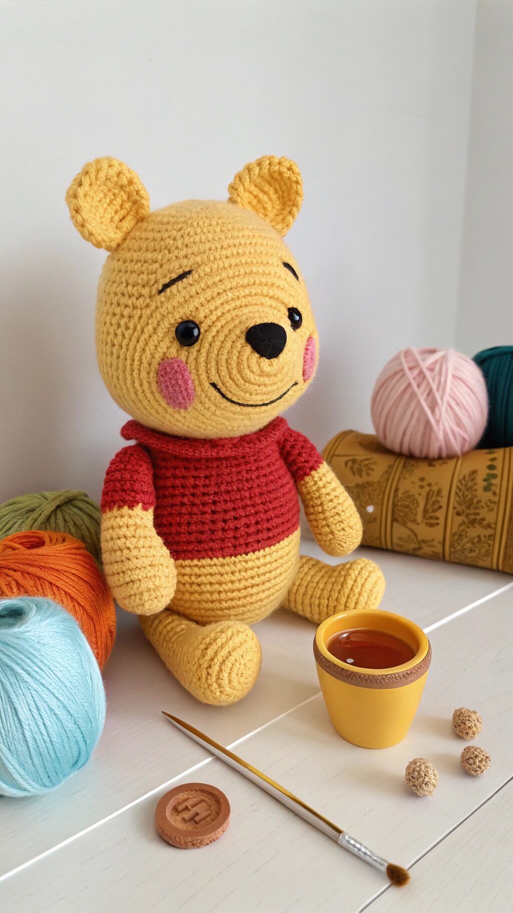 Crochet Winnie the Pooh Amigurumi